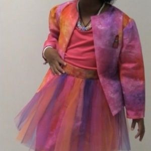 Colorful Tutu & Jacket